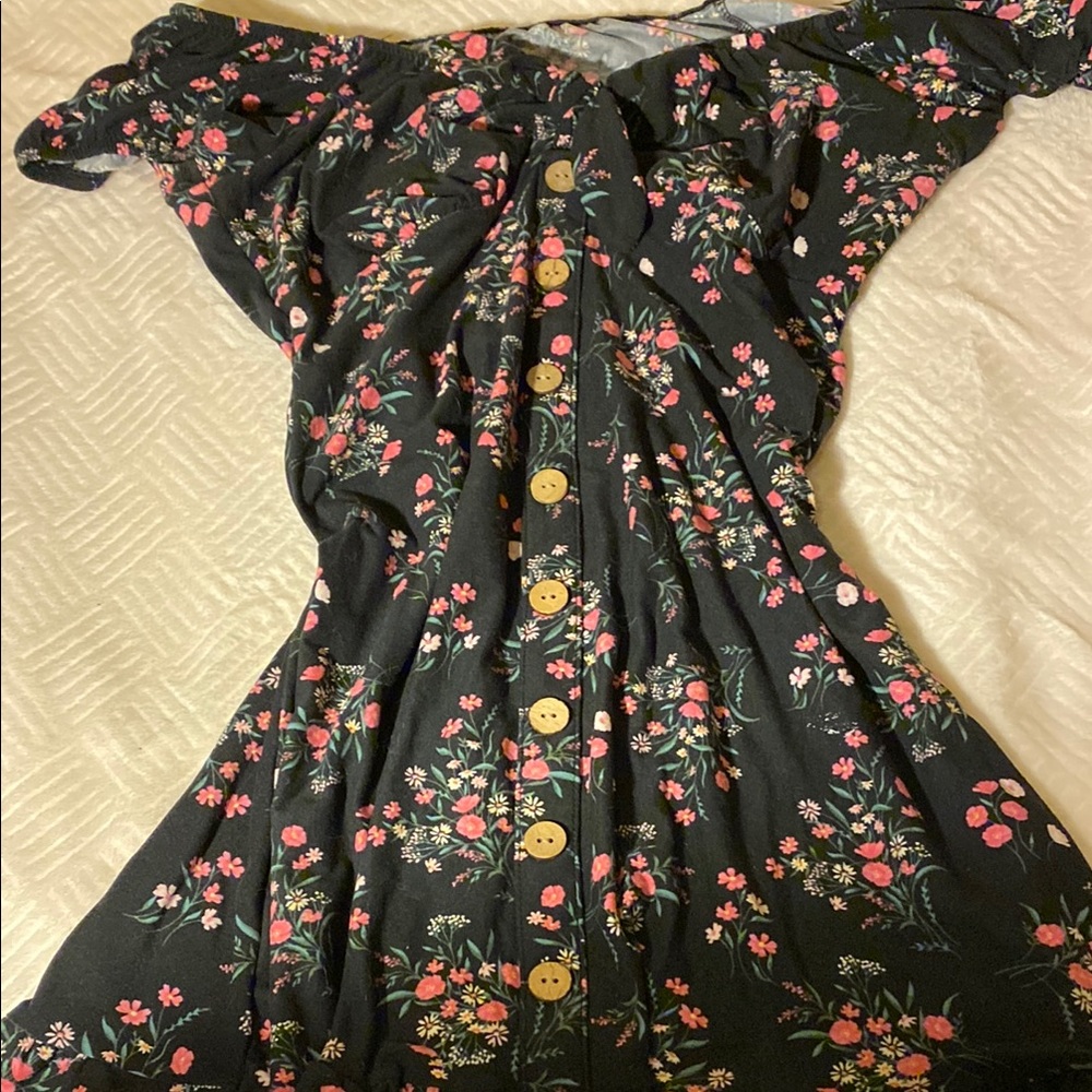 No Boundaries Floral Print Top